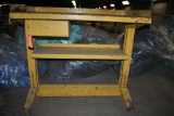 EQUIPTO HEAVY DUTY METAL WORKBENCH WITH SINGLE DRAWER