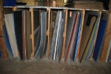 LARGE ASSORTMENT OF SHEET STOCK IN THIS 8' SECTIONS,
