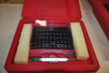 STARRETT PRECISION PIN GAUGE SET, .011 TO .060,