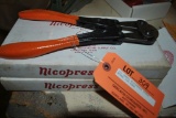 (3) SMALL NICOPRESS TOOLS MODEL 33V-CGB4