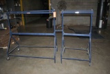 (2) RACKS ON CASTERS