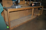 WOODEN WORKBENCH, 130