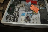 BOX OF ASSORTED BITS AND SCREWS