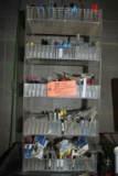 PLASTIC ORGANIZER WITH LARGE ASSORTMENT OF ROUTER BITS
