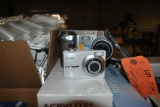 (2) DIGITAL CAMERAS AND ASSORTED SAMPLE ITEMS
