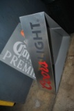 COOR LIGHT TRIANGULAR SIGN AND CORONA SIGN