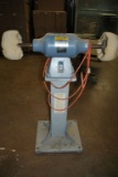 BALDOR DOUBLE END PEDESTAL BUFFER, MODEL 410B,