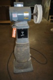 BALDOR SINGLE END PEDESTAL BUFFER, MODEL L1413,