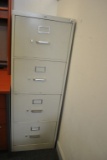 HON FOUR DRAWER LEGAL SIZE FILE CABINET, TAN