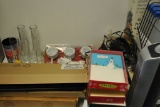 CARDS, KEYBOARD, FLAG, FAN, LIGHTS AND MISC.