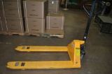 U-LINE HYDRAULIC PALLET TRUCK, MODEL H-1043, 5,500 LB. CAPACITY,