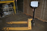 CE U-LINE HYDRAULIC PALLET TRUCK, MODEL H-1033,
