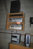 ASSORTED STEREO COMPONENTS, CD PLAY, CASSETTE