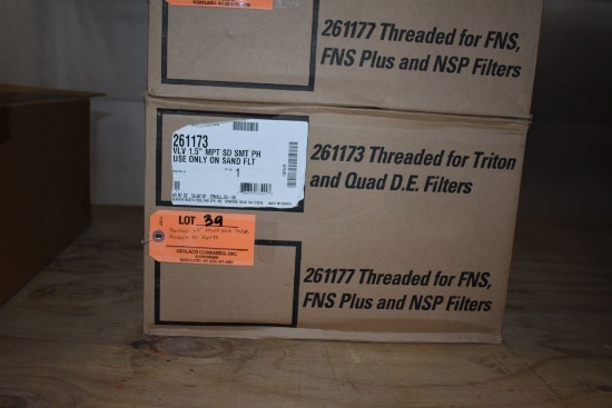 PENTAIR 1.5" MULTI-PORT VALVE, PRODUCT NO. 261173