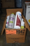 BOX OF MISC. POOL CHEMICALS