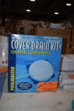 (3) POOLMASTER COVER DRAIN KITS FOR ABOVE GROUND POOLS