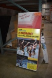 POOLSIDE COMBO VOLLEYBALL & BADMINTON GAME, NEW IN BOX