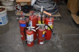 (6) FIRE EXTINGUISHERS