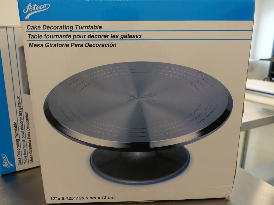 ATECO CAKE DECORATING TURNTABLE IN BOX,