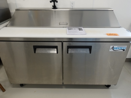 AVANTCO SANDWICH PREP COOLER, MODEL 178APT60HC,