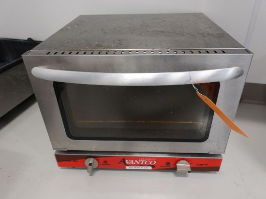 AVANTCO 1/4 SIZE ELECTRIC CONVECTION OVEN,