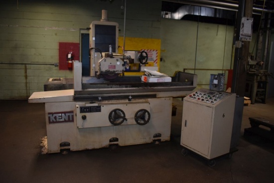 1986 KENT AUTOMATIC HYDRAULIC SURFACE GRINDER,