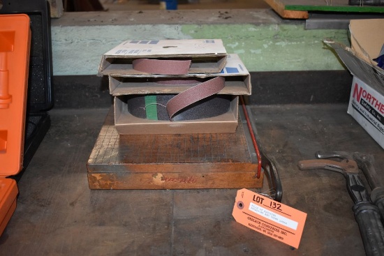 ROLLS OF ASSORTED ABRASIVES AND PAPER SHEAR