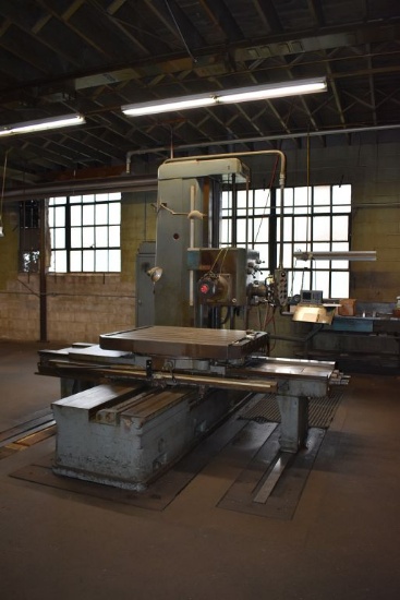 WOTAN HORIZONTAL BORING MILL, MODEL/TYPE B-105S,