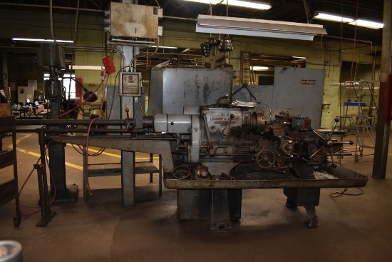 WARNER & SWASEY NO. 3 LATHE, NEEDS REPAIR,