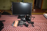 MONITOR, RADIO, STANLEY ELECTRIC STAPLER AND IOMEGA