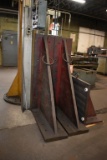 PAIR OF LARGE ANGLE PLATES, 12