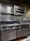 SOUTHBEND NATURAL GAS RANGE, STAINLESS STEEL EXTERIOR,