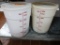 (2) PLASTIC 22 QUART CONTAINERS WITH LIDS