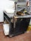 PREP CABINET WITH STAINLESS STEEL TOP,