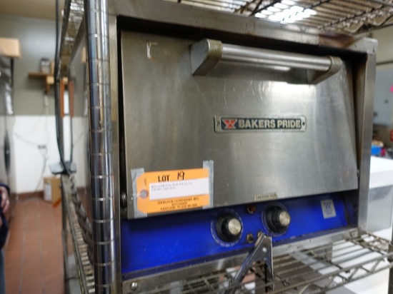 BAKERS PRIDE OVEN, MODEL P18, S/N: 163, 208/240V,