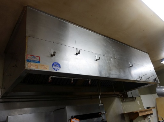 STAINLESS STEEL EXHAUST HOOD,