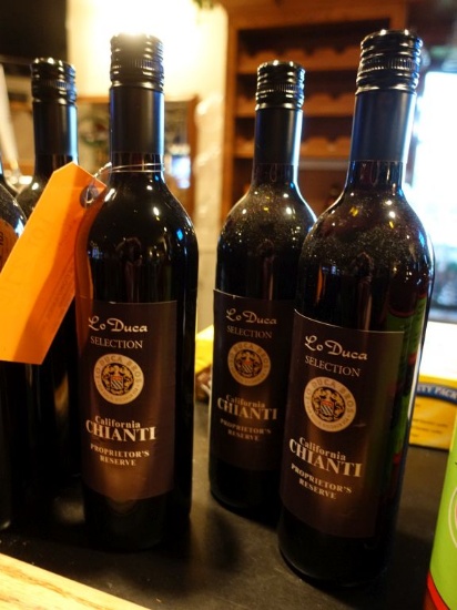 (3) 750 ML BOTTLES OF LO DUCA COLLECTION CHIANTI WINE