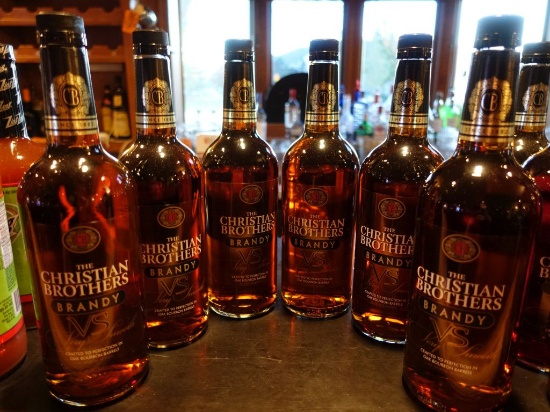 (6) 1 LITER BOTTLES OF THE CHRISTIAN BROTHERS BRANDY