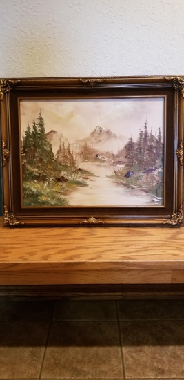 OUTDOOR MOUNTAIN SCENE PICTURE