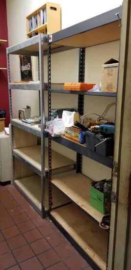 (2) SHELVING UNITS 16" X 37" X 72"