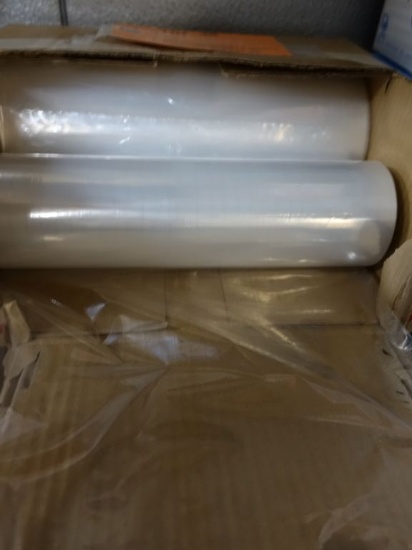 BOX WITH CLEAR POLY BAGS, 10" x 14"