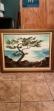 TRANQUIL TREE WATER SCENE PICTURE