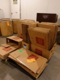 PALLET OF CARDBOARD BOXES