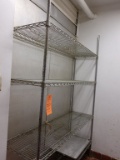 FREEZER STYLE SHELVING UNIT, 5'W X 18