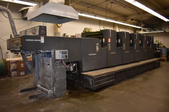 (1993) HEIDELBERG 5 COLOR OFFSET PRINTING MACHINE,