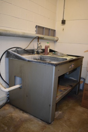 NUARC WASH & VIEW SINK, MODEL FWV24X, S/N 138A78-1,