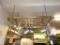 CEILING MOUNT RACK WITH MIXER ATTACHMENTS, WHISKS,