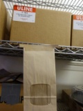 (2) BOXES OF ULINE BAGS, 4.75 x 2.5 x 9.5