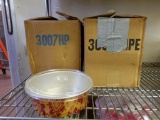 (2) BOXES OF FRUITCAKE CONTAINERS