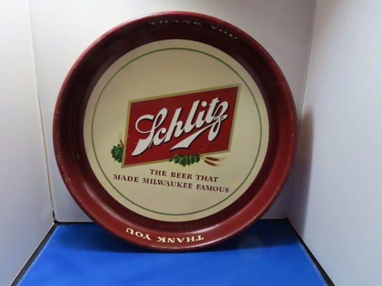 VINTAGE SCHLITZ "THE BEER THAT MADE MILWAUKEE FAMOUS"